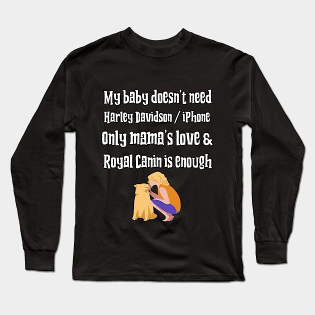 My Golden Baby Long Sleeve T-Shirt by Ink by Evanliy